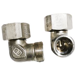 EW12LOMD71 stainless steel Swivel nut elbow