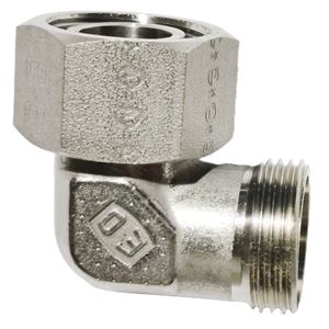 EW22LOMD71 stainless steel Swivel nut elbow