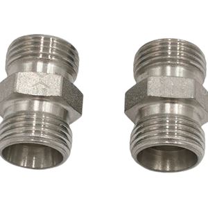 G10S71X, stainless steel G Union connector  EO 24°cone end