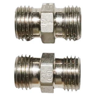 G12L71X, stainless steel G Union connector  EO 24°cone end