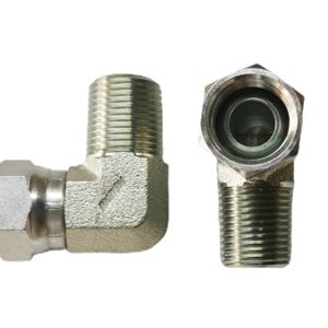 1502-08-08,FP-FPS 90° Swivel Nut Elbow 30°Cone End