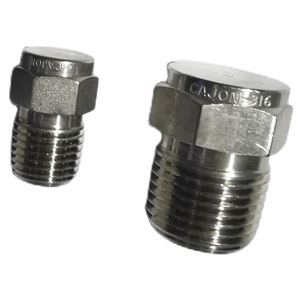 SS-4-PST, Male SAE/MS Straight Thread (ST) Hex Head Plugs