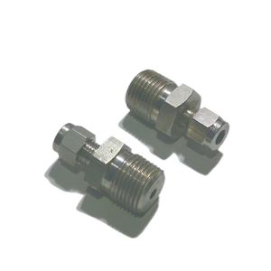 4MSC8N-316,NPT Male Connector For Fractional Tube