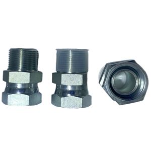 1404-16-16,MP-FPS Straight Swivel Nut 30°cone end