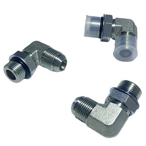 6801-12-12-NWO,MJ-MAORB Adjustable 90°Elbow Connector JIC 37°