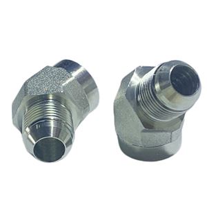 2505-12-12,MJ-FP 45°Elbow Connector JIC 37°