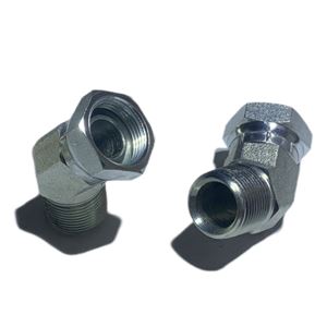 1503-12-12,MP-FPS 45° Swivel Nut Elbow 30°cone end