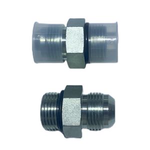 6400-12-12-O,MJ-MORB Straight Connector JIC 37°