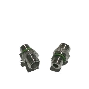 GE08LMEDOMD71,GE-M-ED Male Stud Connector Male Metric Thread – ED (ISO 9974) / EO 24° Cone End