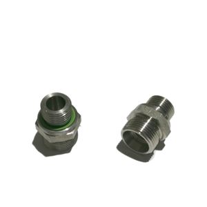 GE15LMEDOMD71,GE-M-ED Male Stud Connector Male Metric Thread – ED (ISO 9974) / EO 24° Cone End