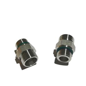 GE20SREDOMD71,GE-R-ED Male Stud Connector Male BSPP Thread – ED-Seal (ISO 1179) / EO 24° Cone End