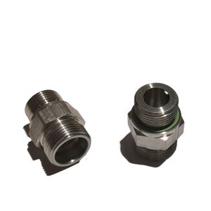 GE20SMEDOMD71,GE-M-ED Male Stud Connector Male Metric Thread – ED (ISO 9974) / EO 24° Cone End