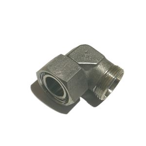 EW28LOMD71,EW Swivel Nut Elbow EO 24° Cone End / EO 24° DKO Swivel