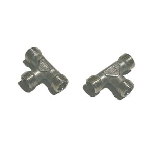 T08L71X, T Union Tee Connector EO 24°Cone End