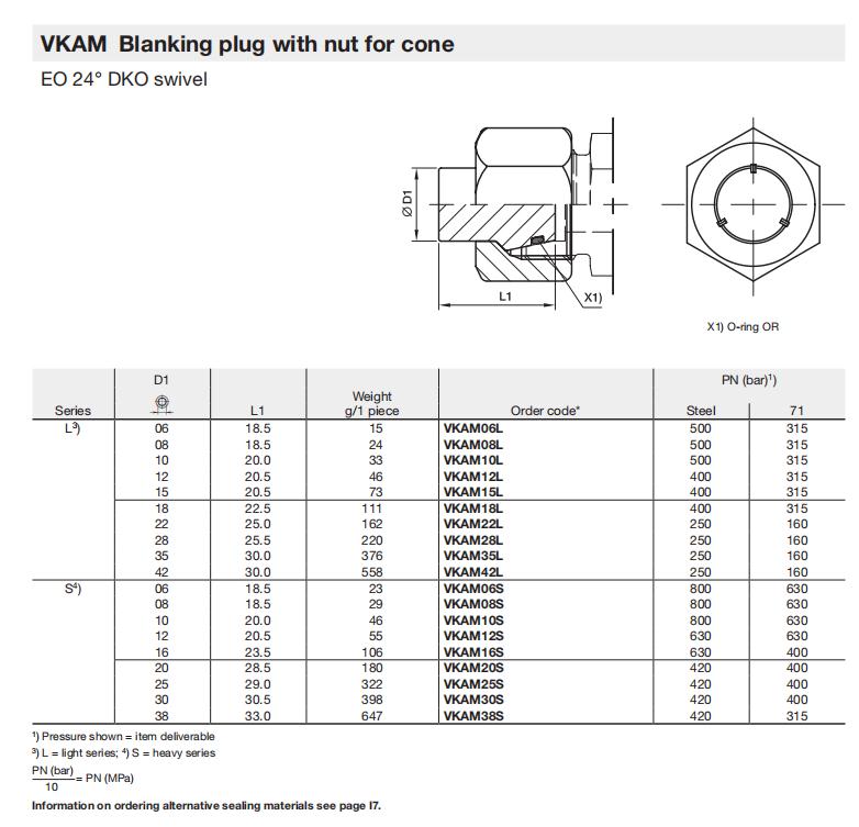 VKAM10L71 明细1