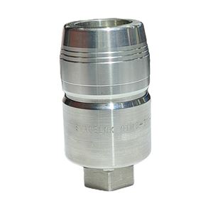 SS-QTM8A-B-8PF,Stainless Steel PTFE Sealed Quick Connector Body,4.4Cv,1/2in. Female NPT