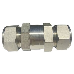 SS-CHS16-1,Stainless Steel Poppet 4700 psig (323 bar) Check Valve, 1 in. Swagelok Tube Fitting, 1 psi (0.07 bar)