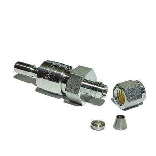 SS-QC4-S-200-SC11,Stainless Steel Instrumentation Quick Connect Stem without Valve, 0.08 Cv, 1/8 in. Swagelok Tube Fitting