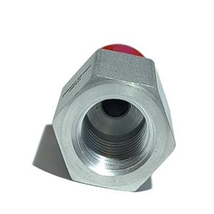 SS-QC4-D-4PF,Stainless Steel Instrumentation Quick Connect Stem with Valve, 0.2 Cv, 1/4 in. Female NPT