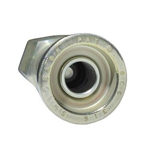 SS-QC6-B-6PF,Stainless Steel Instrumentation Quick Connect Body, 0.5 Cv, 3/8 in. Female NPT