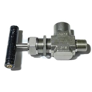 SS-18RM8-F8-A，Stainless Steel Integral Bonnet Needle Valve, 1.80 Cv, 1/2 in. MNPT x 1/2 in. FNPT, Regulating Stem