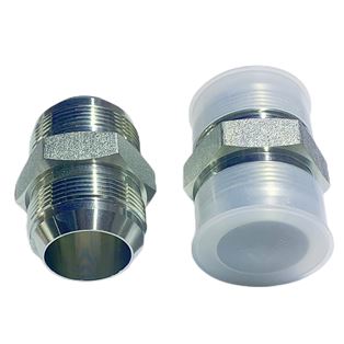 2403-24-24,MJ-MJ Straight Connector JIC 37°