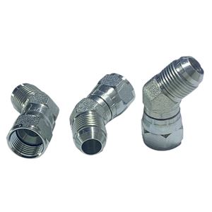 6502-10-10,MJ-FJS 45° Swivel Elbow Connector JIC 37°