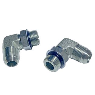 6801-12-12-NWO,MJ-MAORB Adjustable 90°Elbow Connector JIC 37°