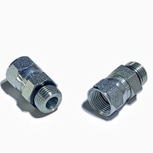 6402-08-08-O,MORB-FJS Swivel Straight Connector JIC 37°