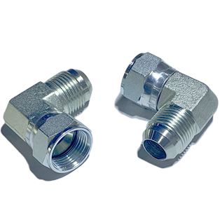 6500-12-12,MJ-FJS 90° Swivel Elbow Connector JIC 37°