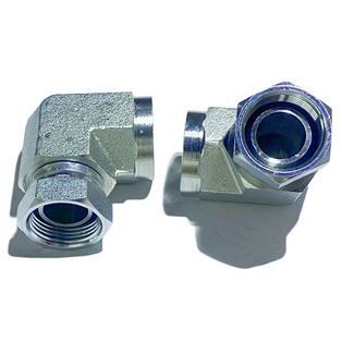 1502-16-16,FP-FPS 90° Swivel Nut Elbow 30°cone end