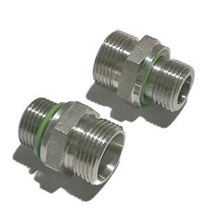 GE15LMEDOMD71,GE-M-ED Male Stud Connector Male Metric Thread – ED (ISO 9974) / EO 24° Cone End