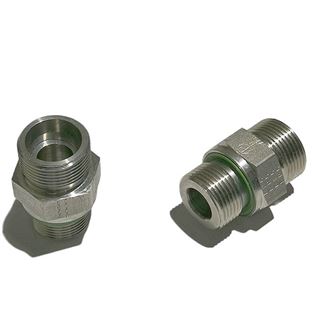 GE16SMEDOMD71,GE-M-ED Male Stud Connector Male Metric Thread – ED (ISO 9974) / EO 24° Cone End