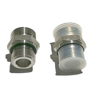 GE22LREDOMD71,GE-R-ED Male Stud Connector Male BSPP Thread – ED-Seal (ISO 1179) / EO 24° Cone End