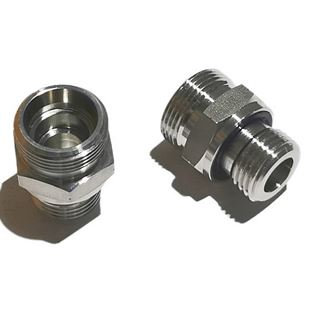 M20SCFX, M Nut · EO 24° Cone end