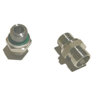 GE12LREDOMD71,GE-R-ED Male Stud Connector Male BSPP Thread – ED-Seal (ISO 1179) / EO 24° Cone End