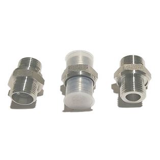 GE28LREDOMD71,GE-R-ED Male Stud Connector Male BSPP Thread – ED-Seal (ISO 1179) / EO 24° Cone End