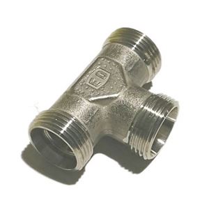 T22L71X, T Union Tee Connector EO 24°Cone End