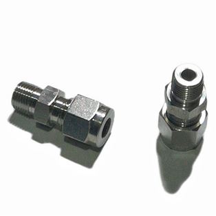 4MSC2N-316,NPT Male Connector For Fractional Tube