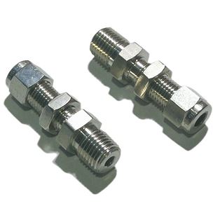 4MBC4N-316,NPT Male Bulkhead Connector For Fractional Tube