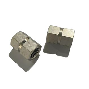 SS-6-HCG,  Stainless Steel 3/8" Female NPT Hex Coupling