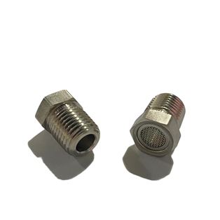 SS-MD-4,  Stainless Steel 1/4" Male NPT Mud Dauber Vent Protector Fitting