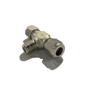 SS-600-3TTM,  Stainless Steel  Union Branch Tee 3/8 in. OD  x 3/8 in. OD x  1/4 in.  Male NPT