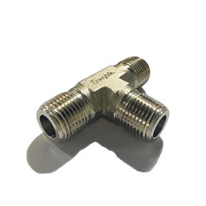 SS-8-MT,  Stainless Steel  Connector Branch Tee 1/2 in. Male NPT