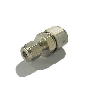 SS-810-6-4,Stainless Steel Straight Reducing Union 1/2 in. Tube OD to 1/4 in. Tube OD