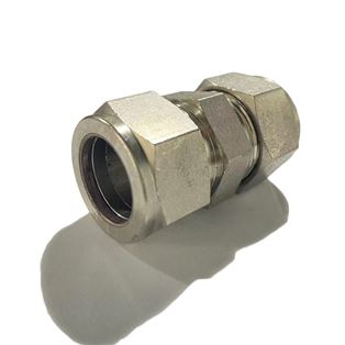 SS-1210-6,Stainless Steel Straight Connector 3/4 in. Tube OD