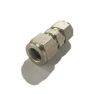 SS-810-6,Stainless Steel Straight Connector 1/2 in. Tube OD