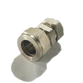 SS-18M0-6,Stainless Steel Straight Connector 18mm Tube OD