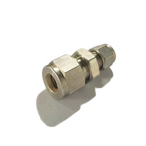 SS-10M0-6-6M,Stainless Steel Straight Reducing Union 10mm Tube OD to 6mm Tube OD