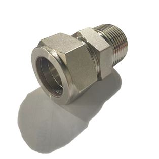 SS-1610-1-16,Stainless Steel Straight Connector 1 in. Tube OD x 1 in. Male NPT